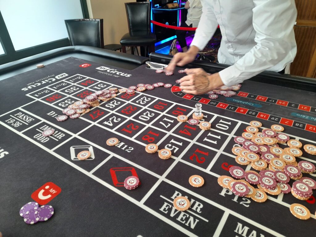 debarassage de tapis roulette